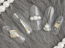 クアトログランシュ 青葉台(QUATRO×GranCieux)/クリア×パール／7500円