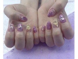 パープルネイル