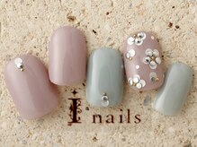 アイネイルズ 町田店(I nails)/スタッズフラワー8480円