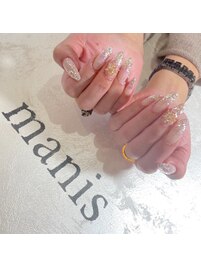 バーチャルラメグラデーション