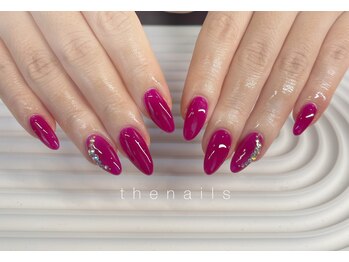 ワンカラー 2本アート付