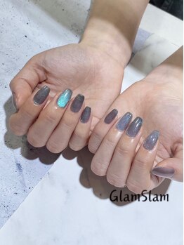 グラムスラム(GLAMSLAM)の写真/【パラジェル認定】豊富なデザインから選択◎定額アートサンプル6500円～ご用意しております♪