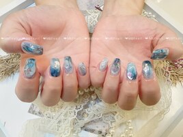 マーブルネイル持ち込みデザイン