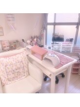 梅島のネイル屋さん/店内