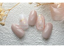 バブル シュガー バイ ネイルクローネ(bublle sugar by.nail crone)/星とリボンネイル