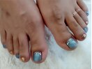 FOOTシンプルネイル