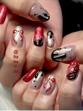 Mネイル 伏見店/haruka nail× バレンタイン