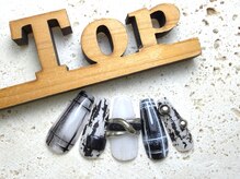 サロン ザ トップ(Salon the Top)/定額W-9 白黒チェック