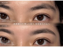 アイブロウドット 名古屋駅前(i)/美眉スタイリングBefore→After