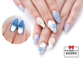 7月の特別ジェル￥6990★薔薇