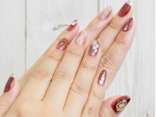 ラスティック ネイル(Rustic Nail)の雰囲気（シンプルも華やか系もトレンドを意識したワンランク上の手元に♪）