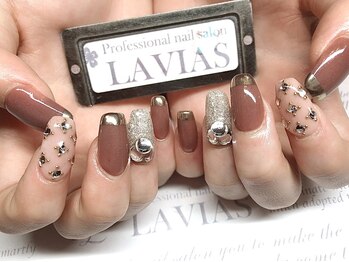 プロフェッショナル ネイルサロン ラヴィアス(LAVIAS)/【スカルプ】10本アートし放題