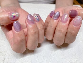 コーシェリ(koselig)/キラキラパープル☆