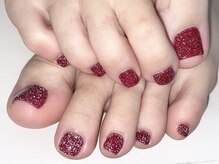 ヘアーアンドネイル ルシア(Hair&Nail Lucia)/フット！フラッシュネイル！