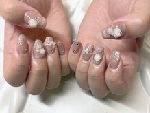 ピョルネイル 浦和(Byul Nail)/レースとバラネイル