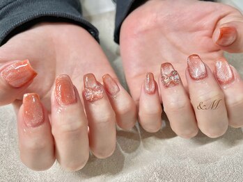 アンドエム(&M)/オレンジ系マグネット