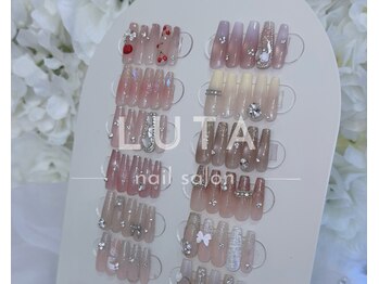 ルタネイル(Luta nail)の写真/【当店1番人気!!】季節毎に変わるトレンドのデザインを沢山ご用意♪キラキラ/ワンホン/韓国デザイン