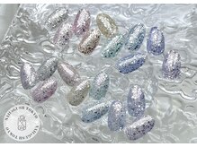 ネイルズガッシュ 蒲田東口店(NAILsGUSH)/うるきらラメ☆フィルイン/夏