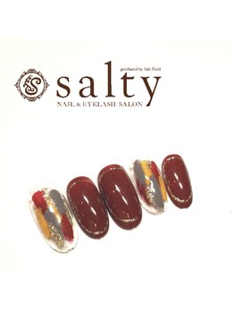 ネイルアンドアイラッシュサロン ソルティ 寺田町(salty)/ハンド/アート10本コース