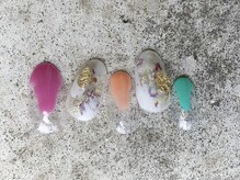 ネイルドッグ(NAIL DOG)/カラフルニュアンス♪