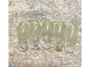 ベーシック ネイルウィザードアカデミー 麻布十番店(Basic×NailWizardAcademy)/2月【毎月厳選トレンド4種】