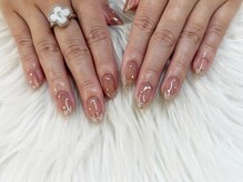 リベラ 名駅店(LIBERA)/キラキラ☆フレンチネイル