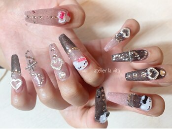 アトリエ ラビータ(atelier la vita)/キャラクターネイル・スカルプ