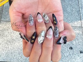 #ゴテゴテネイル☆