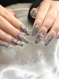 チェックネイル