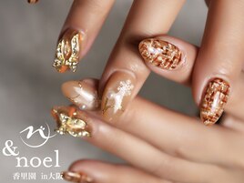 ツイード リボンネイル