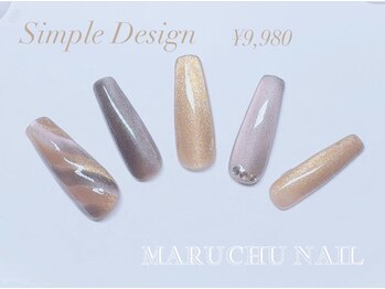 マルチューネイル 池袋(MARUCHU NAIL)/定額シンプル