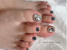 ムートンネイル 大阪梅田店(MOUTON NAIL)/親指アート