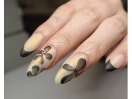 お花マットネイル