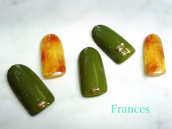 フランセス(Frances)/べっ甲ネイル
