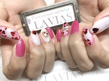 プロフェッショナル ネイルサロン ラヴィアス(LAVIAS)/【ジェル】お好きなアート6本
