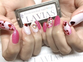 プロフェッショナル ネイルサロン ラヴィアス(LAVIAS)/【ジェル】お好きなアート6本