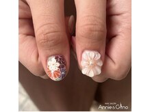 キュアバイアニーアンドジーノ(Qa by Annie&Gino)/和柄ネイル