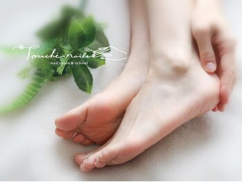 トゥーシェネイルズ 上中野店(Touche’nails)の写真/足元まで手を抜かないアナタに！【足裏角質ケア保湿込み¥3980/高級クリームホームケア付き¥6980】