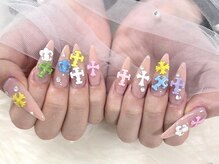 プリズム(PRISM)/クロム風ネイル