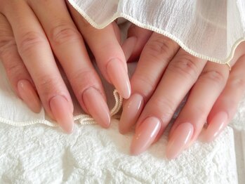 マカロン 博多店(Macaron)の写真/《チップ長さ出し10本¥9800》誰もが見惚れてしまう抜群の仕上がりに♪自爪に優しいフィルインに変更OK◎