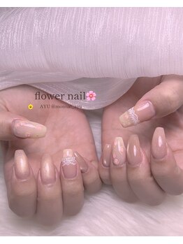 リアンド(Li&)/お花ネイル