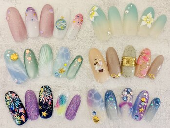 ネイルエイム(Nail eim)の写真/デザインサンプル豊富にご用意◎【初回限定★定額9780円→7980円】