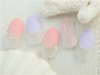 ネイルズガッシュ 大森駅前店(NAILs GUSH)/*シフォンウェーブ*