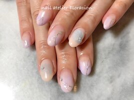 贅沢アートの褒められネイル54