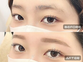 アイック 町田店(I’ck)/アイブロウWAX＋間引きスタイル