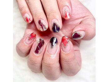 はあとねいる 宇都宮御幸ヶ原店/【店舗限定】ミラーインクネイル