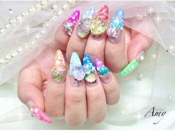 エイミー 大宮店(AMY)の写真/1番人気！ジェルネイル HAND 画像持ち込み90分¥8500/120分¥9500/150分¥11500★丁寧なケアでモチも抜群◎