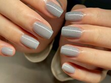 ルナ(LuNa)/美爪ワンカラー/シンプル/グレー