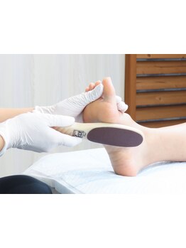 角質ケアができるサロン