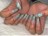 【hand】ラメグラデーション